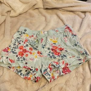 Flowy pajama sleep shorts